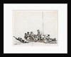 Sailors in a boat rescuing survivors by John Thomas Serres