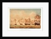 The Battle of Trafalgar, 21 October 1805; The 'Victory' cutting through the French line by Nicholas Pocock