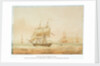 View of St John's Harbour, Antigua, 1805 by Nicholas Pocock