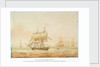 View of St John's Harbour, Antigua, 1805 by Nicholas Pocock