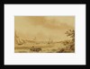 Cutters under sail in a river, probably the Bristol Avon by Nicholas Pocock