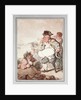 Admiral Pasley, the 'Tough Old Commodore'. 'The bullets and gout have knocked his hulk about' by Thomas Rowlandson