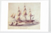 His Majesty's ship 'Blossom' off the Sandwich Islands by William Smyth