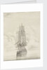 A frigate firing a gun by George Chambers Sr