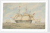 HMS 'Hibernia' by Humphrey J. Julian