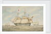 HMS 'Hibernia' by Humphrey J. Julian