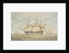 HMS 'Hibernia' by Humphrey J. Julian