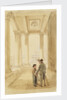 Jack and his father under the Colonnade by Clarkson Stanfield