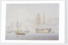 'Vanguard', 'St Vincent' and a Royal Yacht at Spithead, 1850s by William Joy