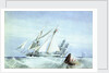'Nymph'. Yacht belonging to Lord Harborough, 1834 by Richard Calvert Jones