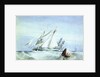 'Nymph'. Yacht belonging to Lord Harborough, 1834 by Richard Calvert Jones