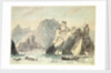 Castles of Jellati & Merani at Muscat by Charles Hamilton Smith