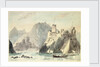Castles of Jellati & Merani at Muscat by Charles Hamilton Smith