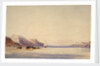 The survey ship HMS 'Beagle' in Beagle Channel, Tierra del Fuego by Conrad Martens