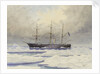 HMS 'Discovery' in the Arctic by William Cluett