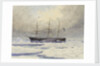 HMS 'Discovery' in the Arctic by William Cluett