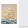 Kilmallie, square-rigged sailing vessel by Philip Hyde