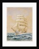 Kilmallie, square-rigged sailing vessel by Philip Hyde