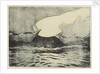 Seascape - very rough grey sea 2 by John Everett