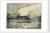 Seascape - very rough grey sea 2 by John Everett