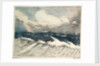 Seascape - pale blue breakers 5 'The Rainbow' by John Everett