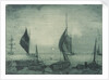 Small sailing craft on the beach at Poole 1 by John Everett