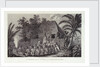 An offering before Capt Cook, in the Sandwich Islands by John Webber