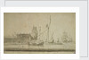 View of Enkhuizen by Willem Van de Velde the Younger