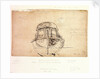 Sketch plan of the stern by Willem Van de Velde the Younger