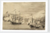 The capture of Tobago? by Willem Van de Velde the Younger