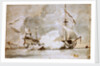The 'Mary Rose' action, 8-18 December 1669 by Willem Van de Velde the Younger