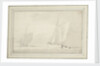 Hoys in a sunny haze by Willem Van de Velde the Younger