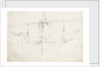 A course clewed up by Willem Van de Velde the Younger