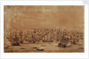 The action at Vigo from the eastward by Willem Van de Velde the Younger