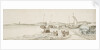 Pinks hauled up on the shore by Willem van de Velde the Elder