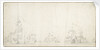 De Ruyter's voyage to Bergen, autumn 1665; the Dutch fleet lying by by Willem van de Velde the Elder