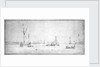 A dogger at anchor with shipping in Dutch waters by Willem Van de Velde the Younger