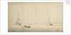 Shipping off Hellevoetsluis by Willem Van de Velde the Younger