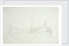 A dogger at sea by Willem van de Velde the Elder