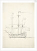 A Dutch flagship at anchor by Willem Van de Velde the Younger