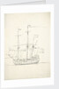A Dutch flagship at anchor by Willem Van de Velde the Younger