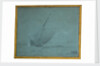 A hoy close-hauled in a strong breeze by Willem Van de Velde the Younger