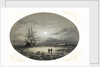 The situation of HMS 'Resolute' & 'Intrepid' as they appeared in the Arctic Sea by G.F. Macdougall