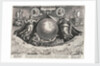 Americae Retectio (The Globe showing America, Africa and Europe and a panorama of Europe also portraits of Christopher Columbus and Amerigo Vespucci) by Johannes Stradanus