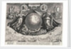 Americae Retectio (The Globe showing America, Africa and Europe and a panorama of Europe also portraits of Christopher Columbus and Amerigo Vespucci) by Johannes Stradanus
