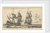The Dutch ships 'Liefde' and 't'Geele Fortuyn' by Reinier Nooms