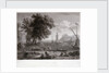 The Beacon-Tower, from the 'Picture in the Royal Collection by Claude Gellee