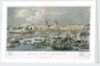 Royal aquatic excursion to Greenwich Hospital by Robert Havell