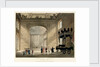 Greenwich Hospital. The Painted Hall by Augustus Charles Pugin