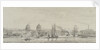 Greenwich Hospital from Blackwall reach, May 1871 by Auguste Ballin